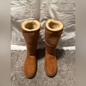 Tall Chestnut Ugg Boots